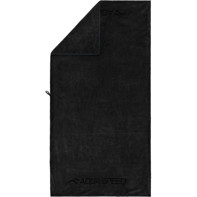 Рушник Aqua Speed DRY SOFT 3837 чорний Уні 70x140 см