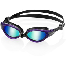 Окуляри для плавання Aqua Speed TRITON 2.0 MIRROR 60415 чорний, бузковий Уні OSFM