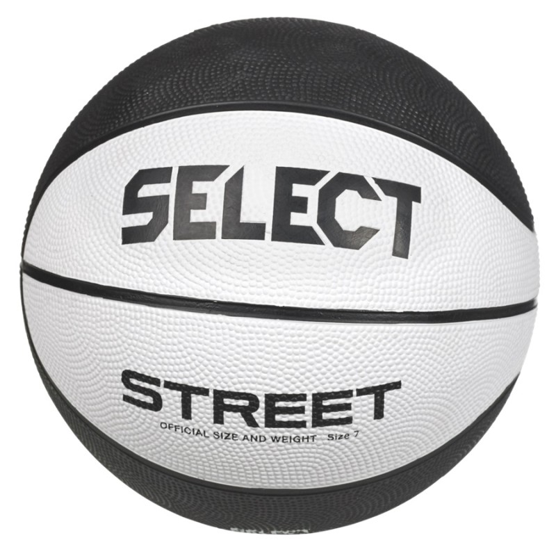 М’яч баскетбольний SELECT Street Basket v23 (126) біло/чорн, №7