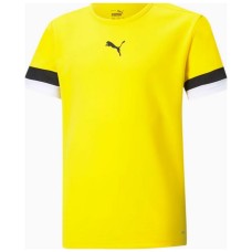 Футболка Puma teamRISE Jersey Jr жовтий Діт 164 см