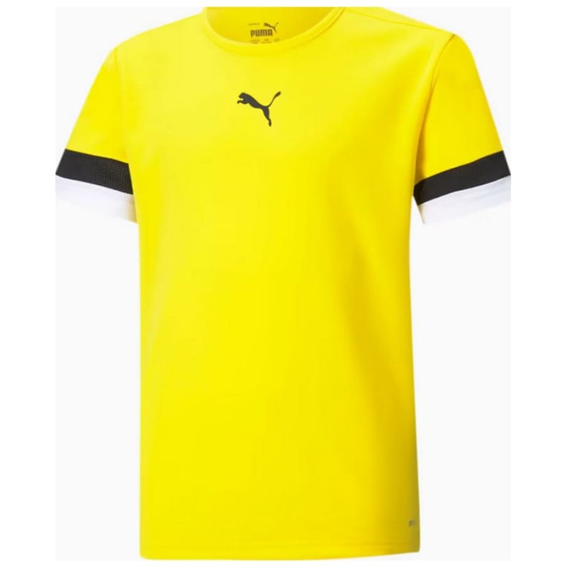 Футболка Puma teamRISE Jersey Jr жовтий Діт 164 см