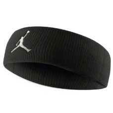 Пов'язка на голову Nike JORDAN JUMPMAN HEADBAND BLACK/WHITE OSFM чорний, білий OSFM (J.KN.00.010.OS)
