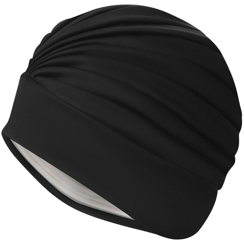 Шапка для плавання Aqua Speed TURBAN CAP 9730 чорний Уні OSFM
