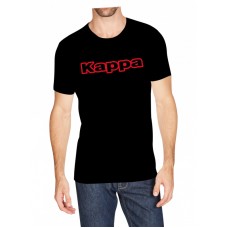 Футболка Kappa T-shirt Mezza Manica Girocollo con stampa logo pet чорний Чол XL