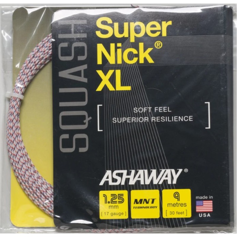 Струна Ashaway Super Nick XL Micro 1.15 white