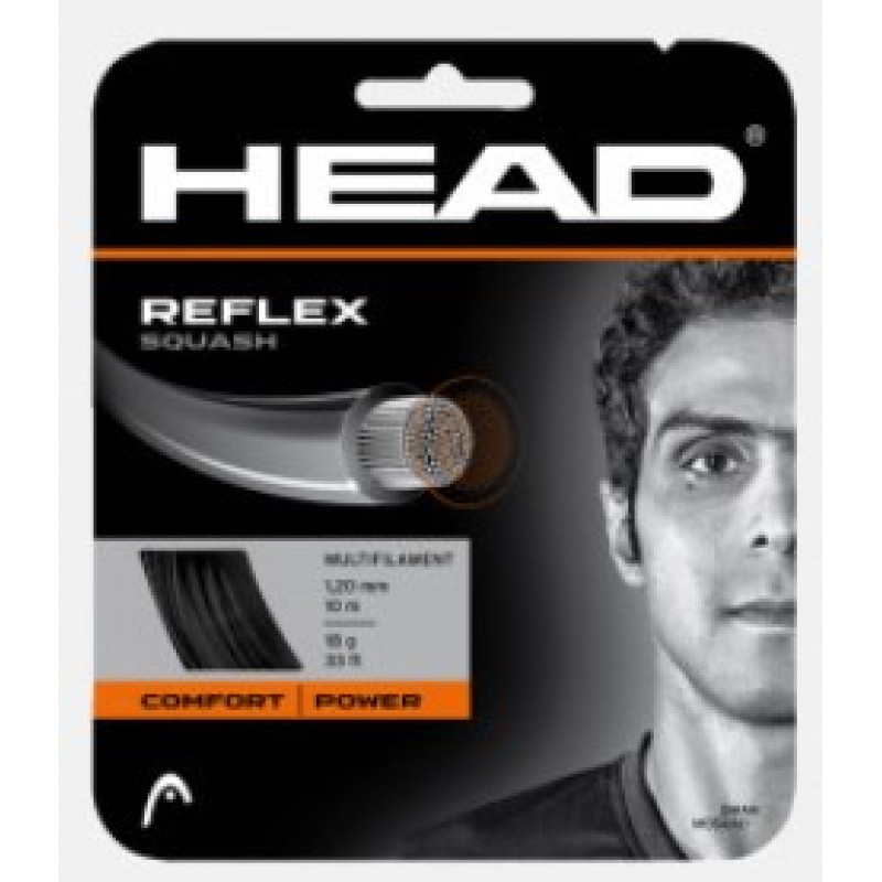 Струна для сквошу Head Reflex squash set 1.20 10 m