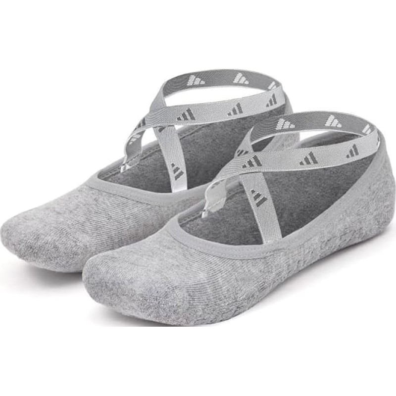 Шкарпетки для йоги Adidas Adidas Yoga Socks сірий S/M