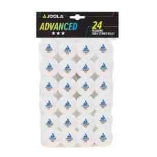 М'ячі для настільного тенісу (24 шт) Joola Advanced 3* 40+ ITTF, white