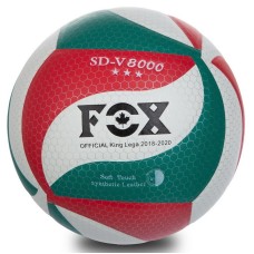 М'яч волейбольний FOX SD-V8000 (PU, №5, 5 сл., клеєний)