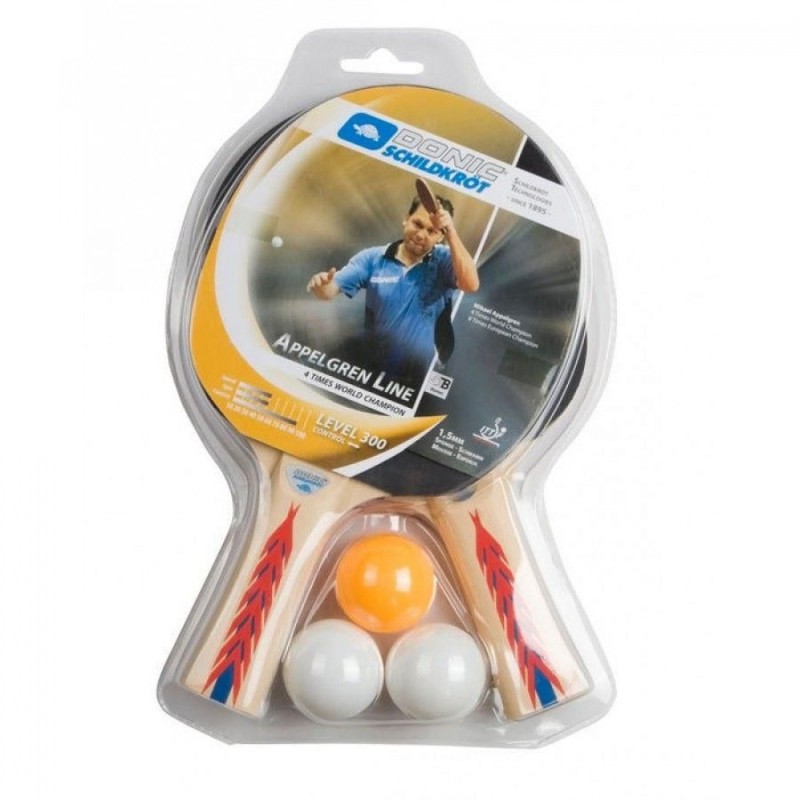 Набір для настільного тенісу Donic Appelgren 300 2-player set