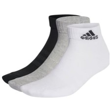 Шкарпетки Adidas C SPW ANK 3P білий, чорний, сірий Уні S (37-39)