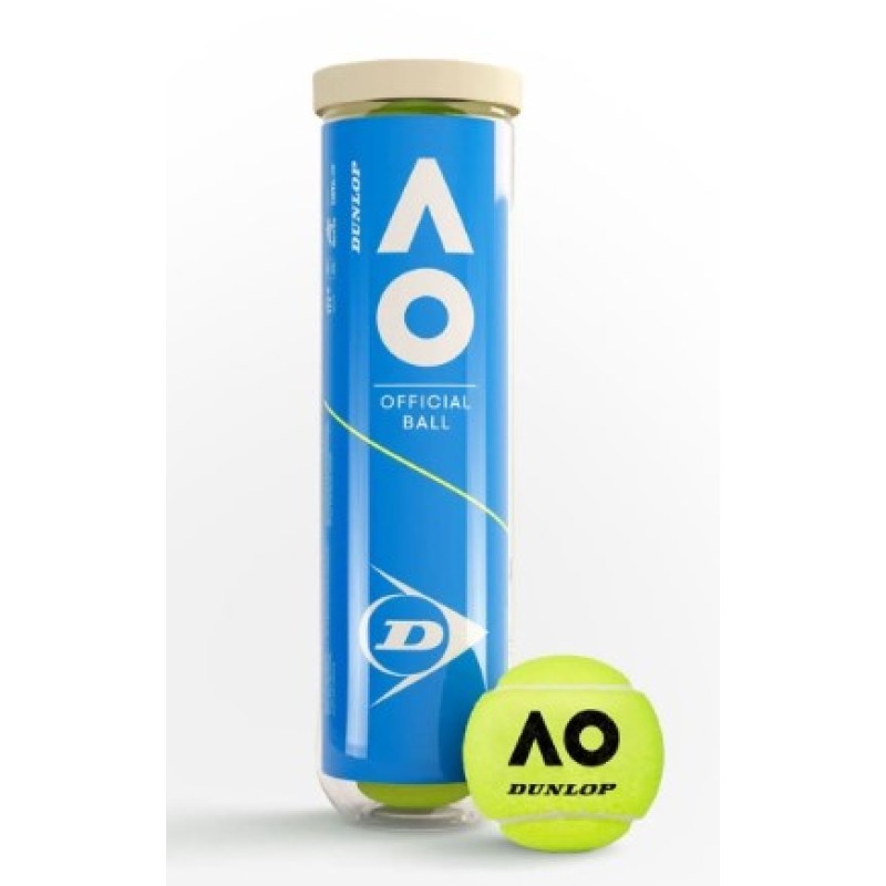 М'ячі для тенісу Dunlop Australian Open 4 ball new