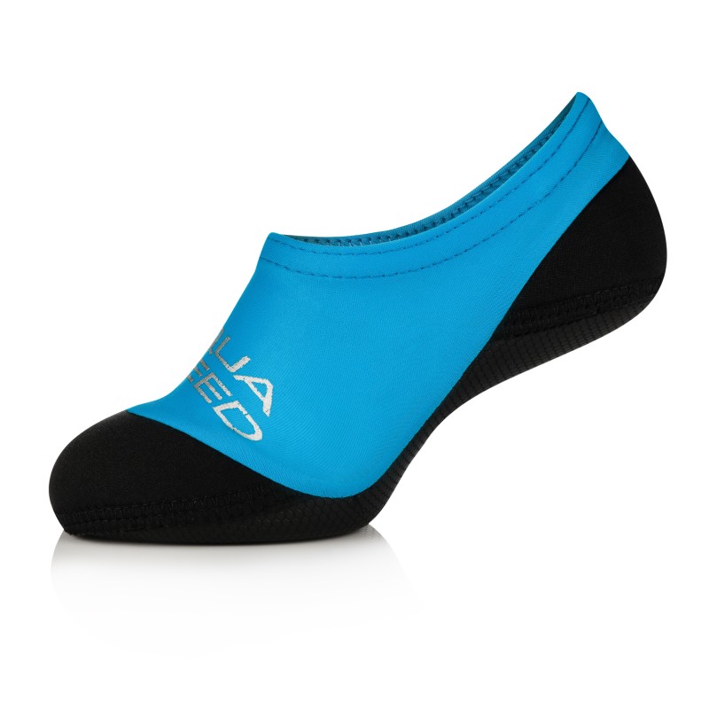 Шкарпетки для басейну Aqua Speed NEO SOCKS 6102 чорний, блакитний Діт 24-25