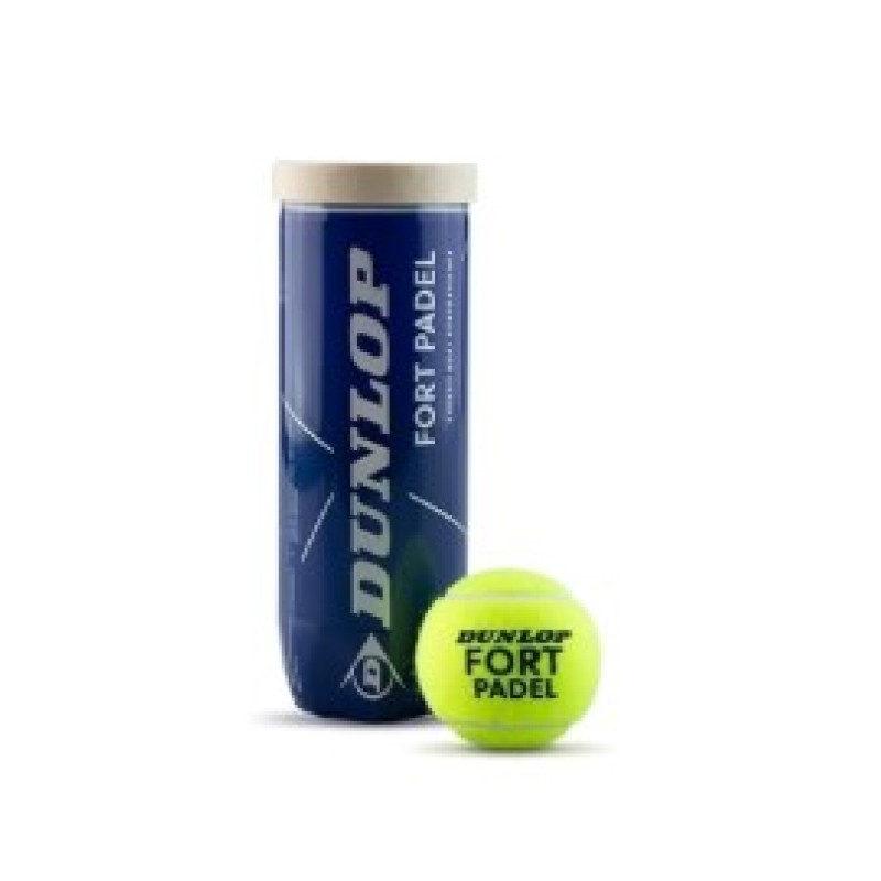 М'ячі для падел тенісу Dunlop FORT PADEL 3PET (601555)