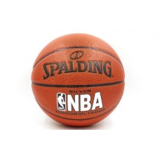 М'яч баскетбольний PU №7 SPALD BA-4256 NBA SILVER