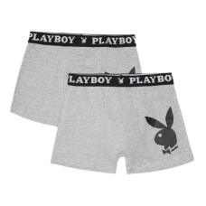 Набір з 2 труси-боксери Playboy ANNYA PLAYBOY BOXERSHORT сірий Чол XL