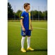 Дитяча футбольна форма X2 League (футболка+шорти), розмір XL (синій/жовтий)
