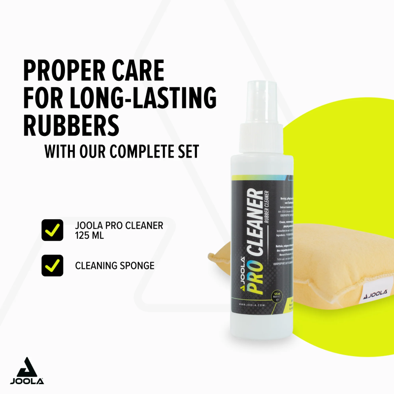 Набір для очищення накладок настільного тенісу Joola Rubber Cleaning Kit (125 мл) 84052