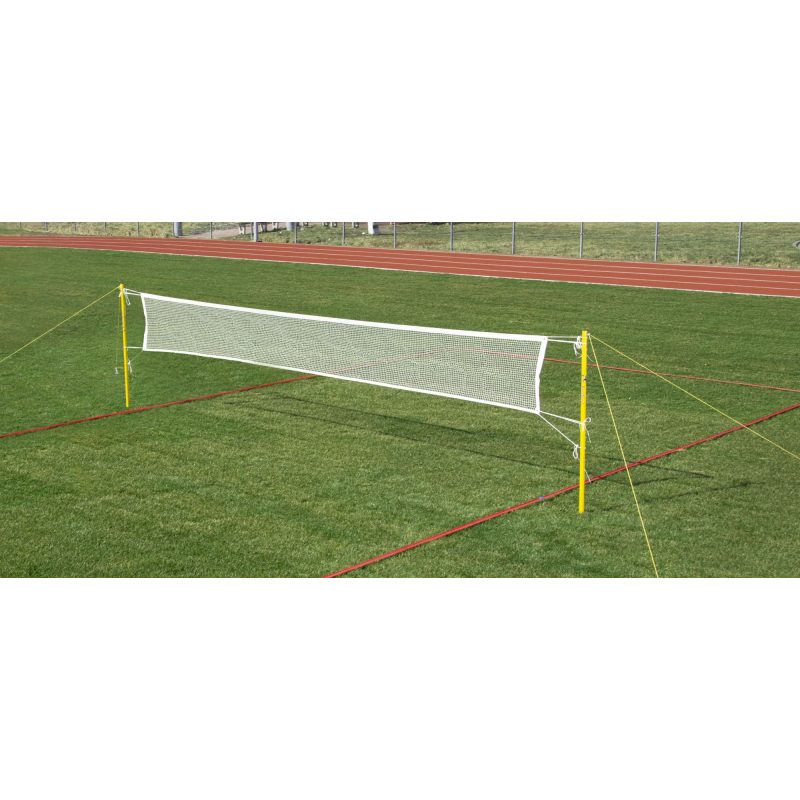 Сітка для бадмінтону RomiSport B0012 (біла обшивка)