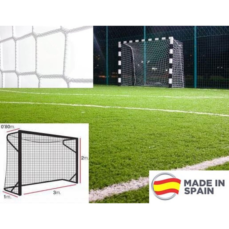 Сітка на ворота 3х2x0,8x1м., шнур 4-4,5мм. (PP, white) "El Leon De Oro" 11444010000
