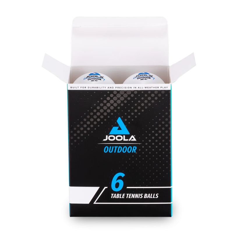 Набір м’ячів для настільного тенісу Joola Outdoor 40+ ( 6 шт) 42181