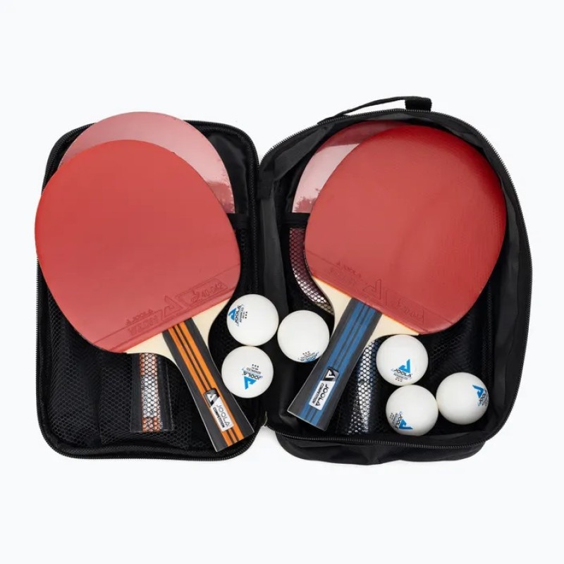 Набір для настільного тенісу JOOLA Family Advanced Set (4 ракетки+6 м'ячів+1чохол)
