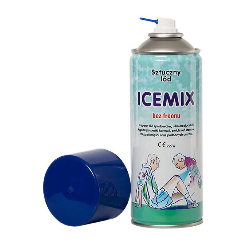 Охолоджуючий спрей "заморозка" спортивна ICEMIX "400мл. (Польща)