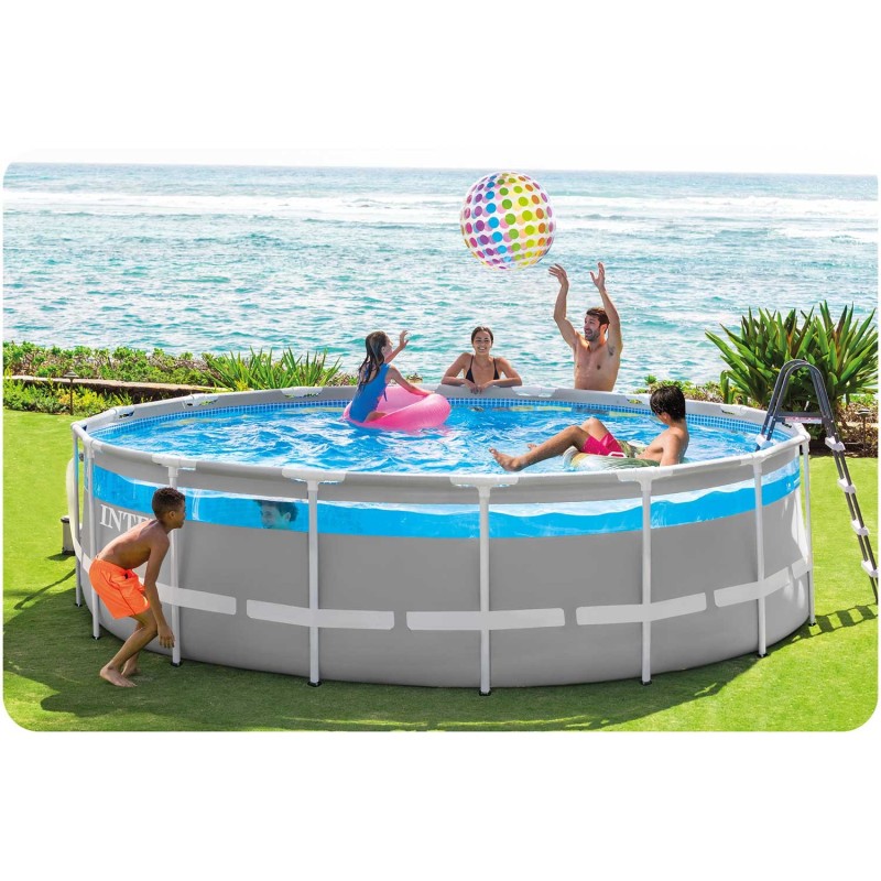 Басейн каркасний 17в1 INTEX 26730, 488 х 122 см