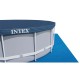 Басейн каркасний 21в1 INTEX 26720, 427 х 107 см + машина для створення бульбашок