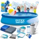 Басейн надувний 15в1 INTEX 28142, 396 x 84 см + машина для створення бульбашок