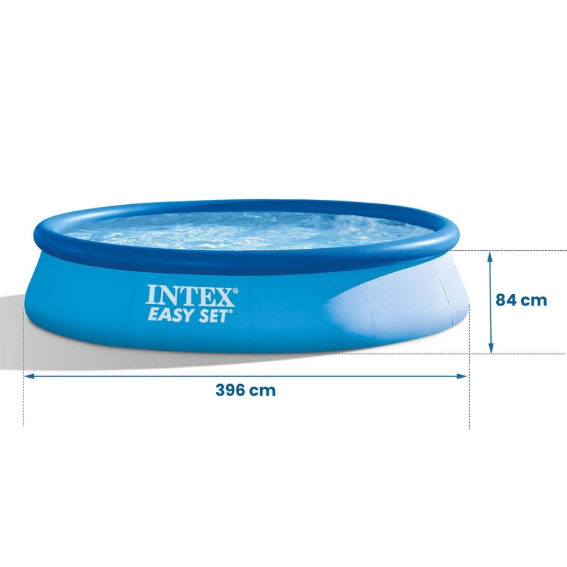 Басейн надувний 15в1 INTEX 28142, 396 x 84 см + машина для створення бульбашок
