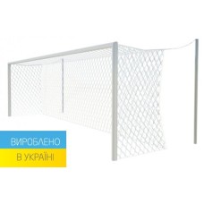 Футбольна сітка для воріт 7,32 х2, 44 м. "X2-Профі-2000" (шнур 3,5 мм. PP White)
