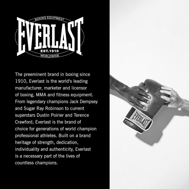 Боксерські рукавиці Everlast 1910 CLASSIC TRAINING GLOVE коричневий 16 унцій (P00002503)