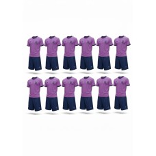 12 комплектів футбольної форми X2 "Start" (фіолетовий/темно-синій) 12X2004V/NB