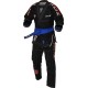 Костюм для бразильського джиу-джитсу RDX BRAZILIAN JIU-JITSU SUIT чорний A1 (BJJ-S1B)