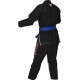 Костюм для бразильського джиу-джитсу RDX BRAZILIAN JIU-JITSU SUIT чорний A0 (BJJ-S1B)