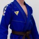Костюм для бразильського джиу-джитсу RDX BRAZILIAN JIU-JITSU SUIT синій A2 (BJJ-S3U)