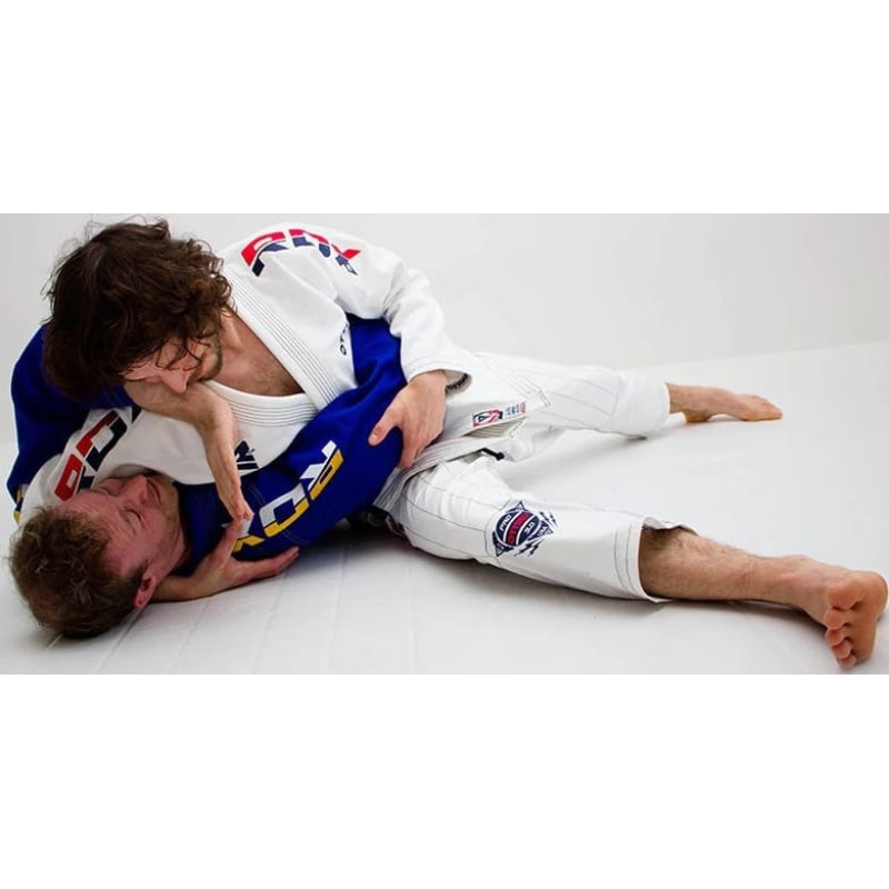 Костюм для бразильського джиу-джитсу RDX BRAZILIAN JIU-JITSU SUIT синій A0 (BJJ-S3U)