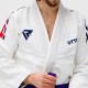 Костюм для бразильського джиу-джитсу RDX BRAZILIAN JIU-JITSU SUIT білий A0 (BJJ-S2W)