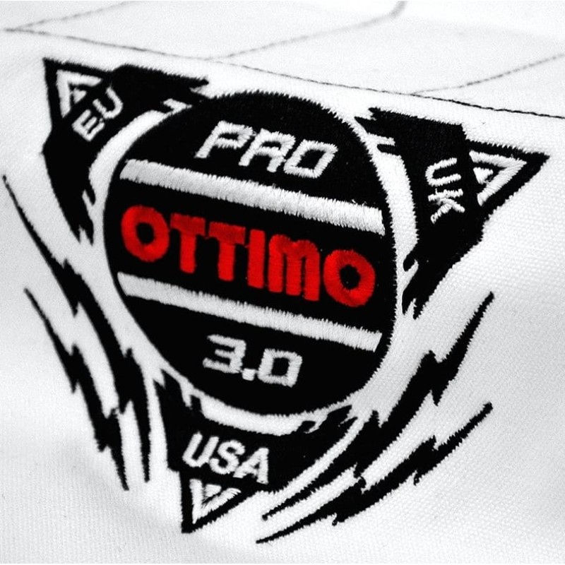 Костюм для бразильського джиу-джитсу RDX BRAZILIAN JIU-JITSU SUIT білий A0 (BJJ-S2W)