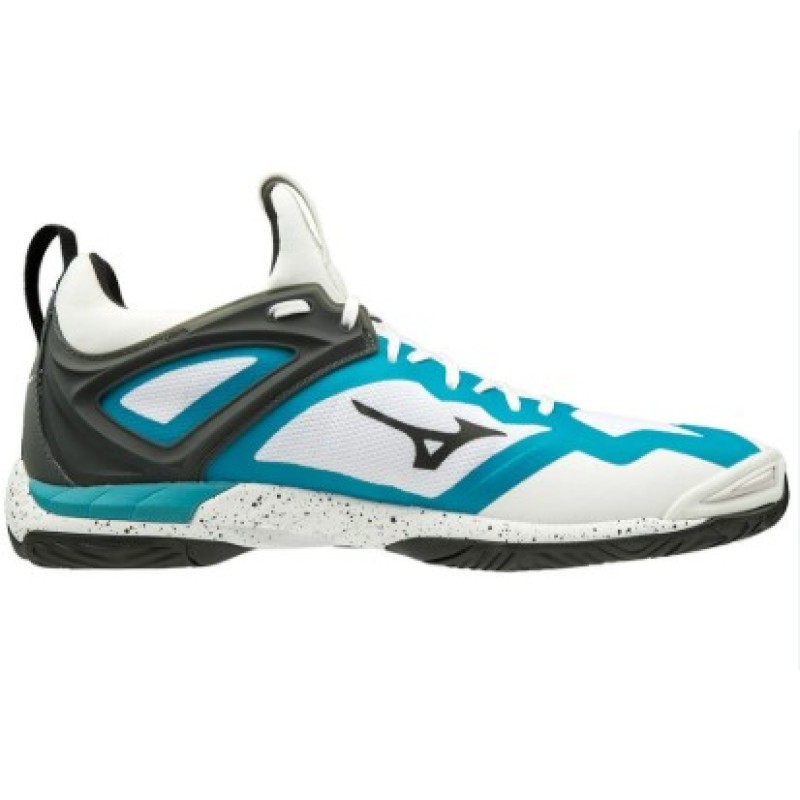 Кросівки чол. Mizuno WAVE MIRAGE 3 - Wht/Blk/EnamelBlu (44.5) UK10