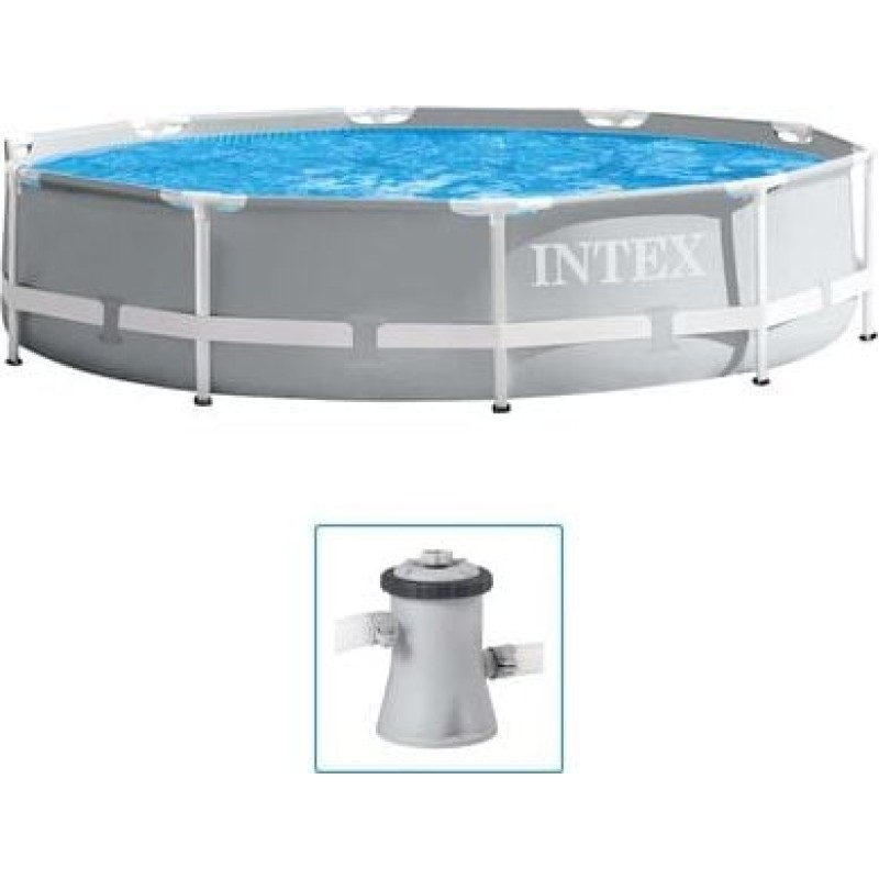 Басейн каркасний 3в1 INTEX 26702GN, 305 x 76 см