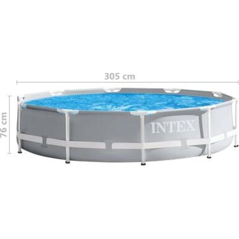 Басейн каркасний 3в1 INTEX 26702GN, 305 x 76 см
