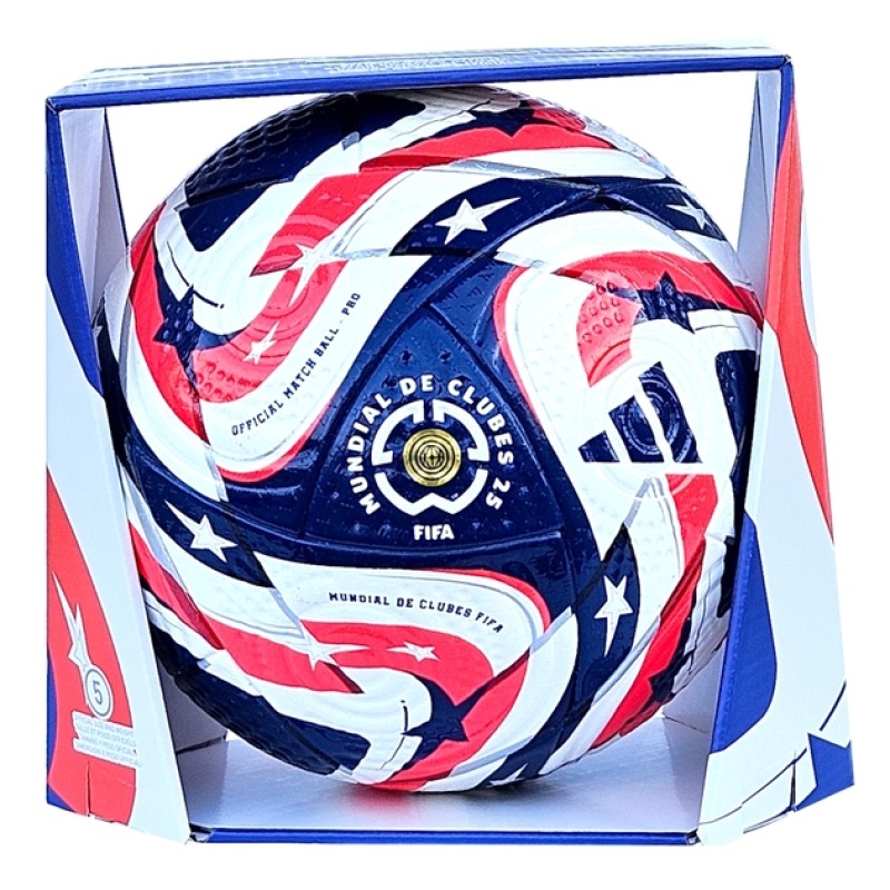 М'яч футбольний Adidas FIFA World Cup Pro OMB JE8770 №5 Червоно-синій