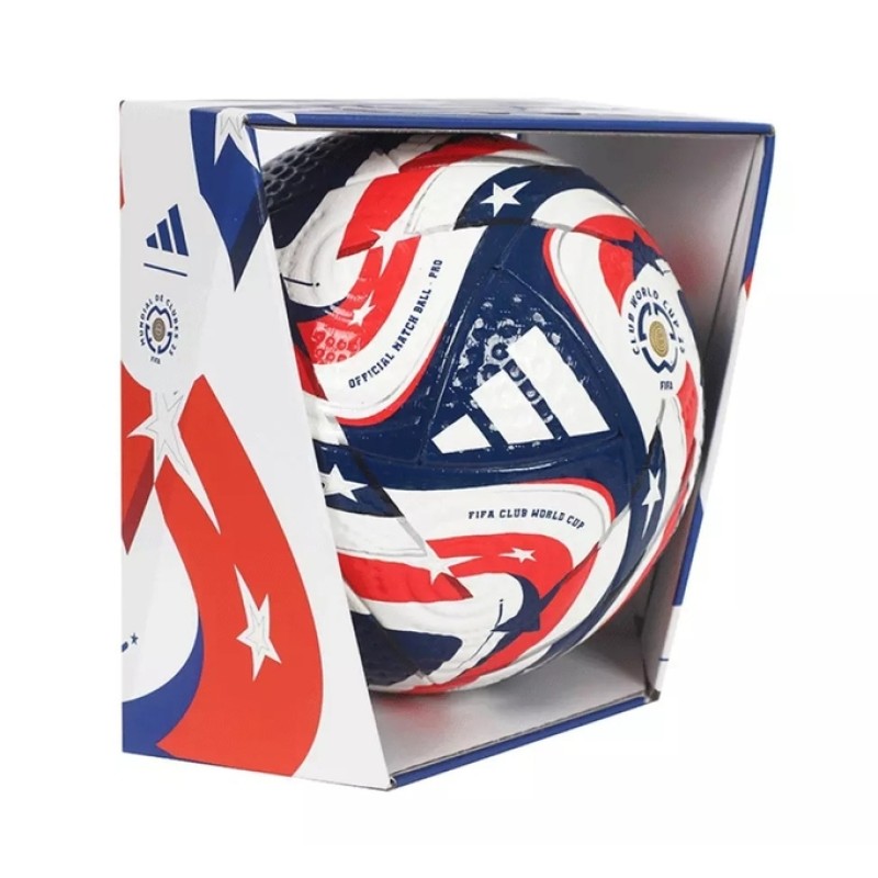 М'яч футбольний Adidas FIFA World Cup Pro OMB JE8770 №5 Червоно-синій