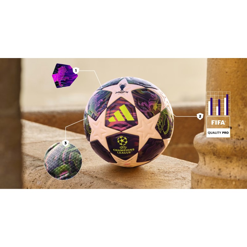 Офіційний футбольний м'яч Adidas UCL PRO 2026 Finale OMB JX9077 №5