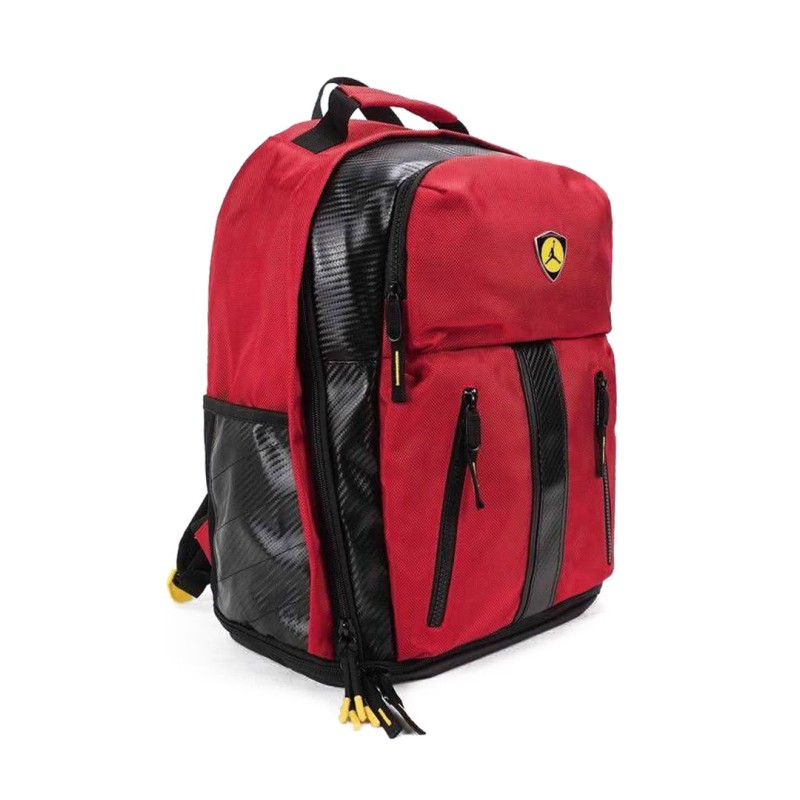 Рюкзак Nike JDN MOTO BACKPACK красный, черный Дет 48х32х23см
