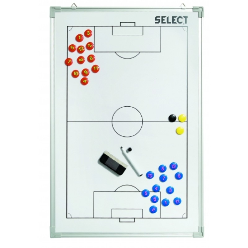 Тактична дошка Select Tactics Board Football білий Уні 60х90см