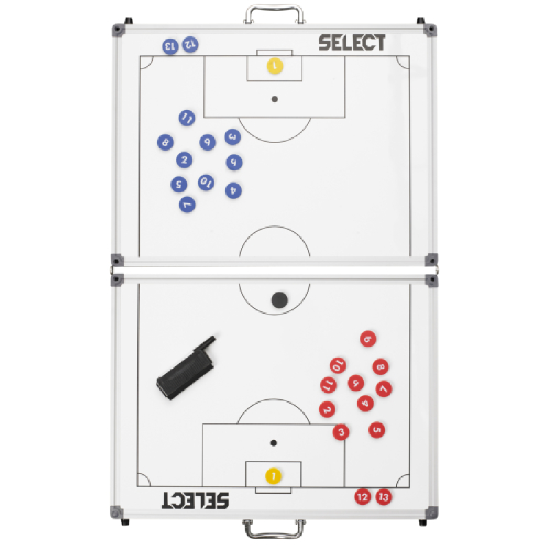 Тактична дошка Select Tactics board alu - football білий 45х30 см