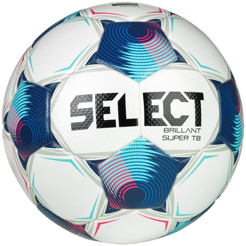 М'яч футбольний Select BRILLANT SUPER FIFA TB v25 білий, синій Уні 5